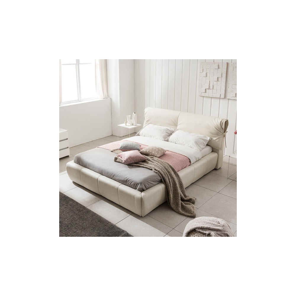 아씨방가구 호텔식 가죽 침대 슈퍼싱글/퀸 (매트리스포함)