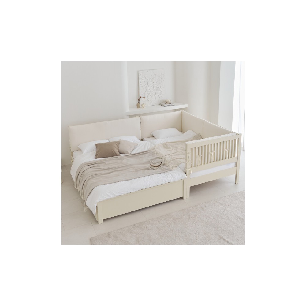 상일리베가구 헤이 원목 높은 패밀리침대 프레임(높은가드형)