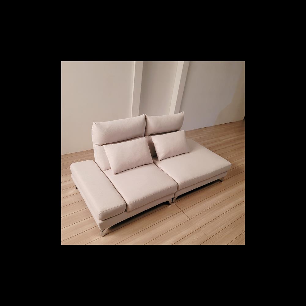 109 풀리아 패브릭 틸팅 3인 소파 쿠션 포함