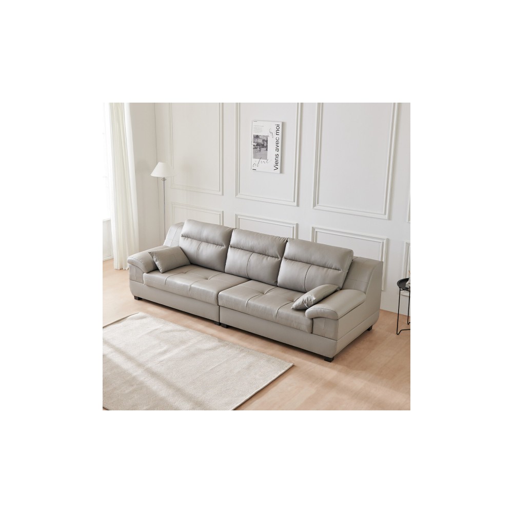 테라 라텍스탑 천연면피가죽 3인/4인용 쇼파 (소파스툴) 모음전