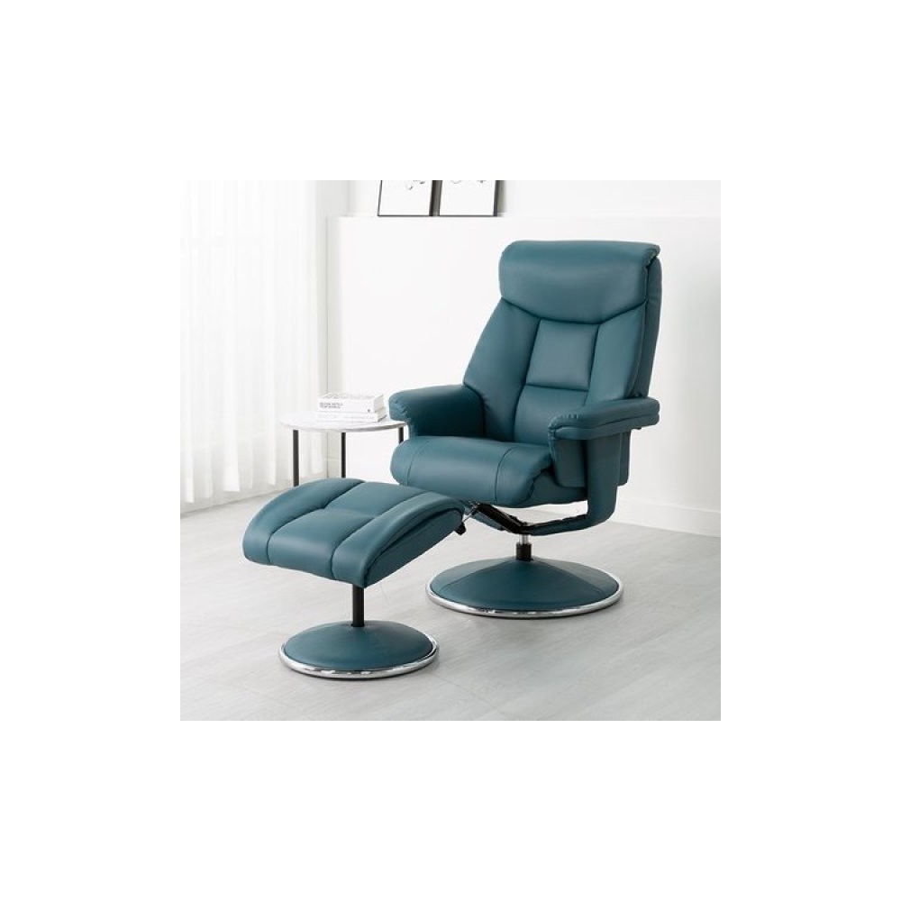 즉시할인 레스트 에어레더 라운지 회전소파의자/1인 리클라이너/부모님선물