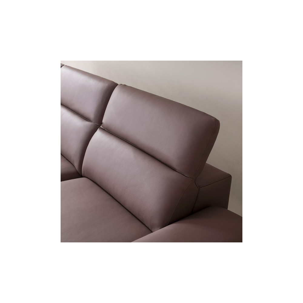 에몬스 스툴무료증정 루이보스 무빙 4인 황소 천연 면피 가죽 소파