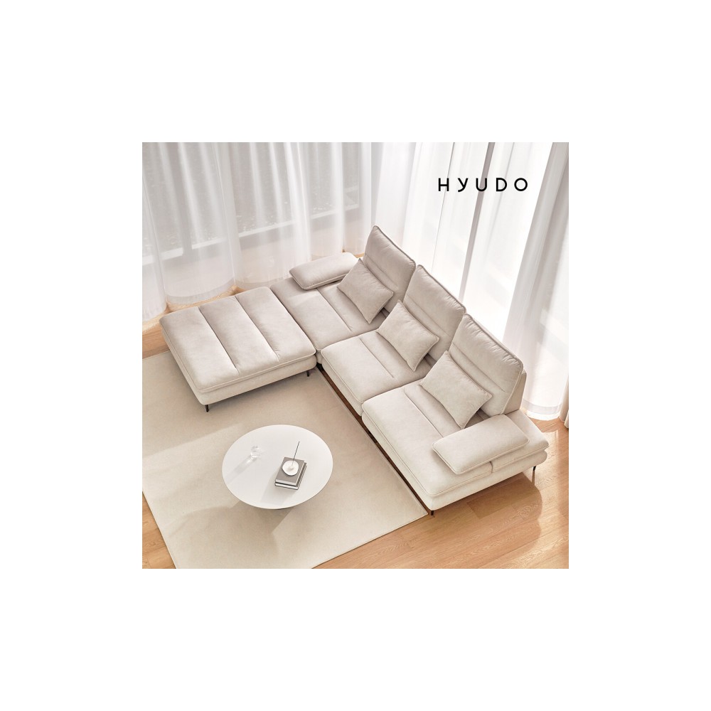 휴도 여유의 동백 4인 정품 조야 스윙 패브릭 소파