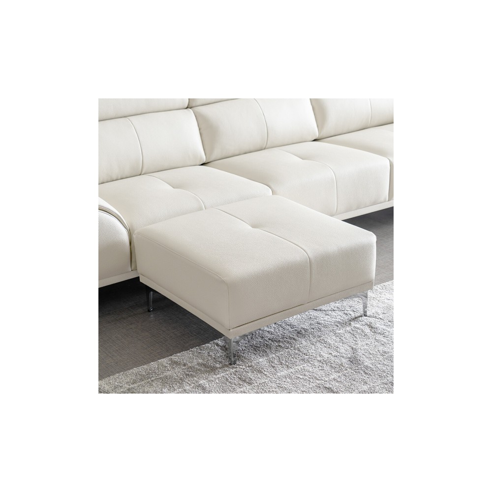 (10%쿠폰) 비비드 천연 통가죽 소파 3/4인