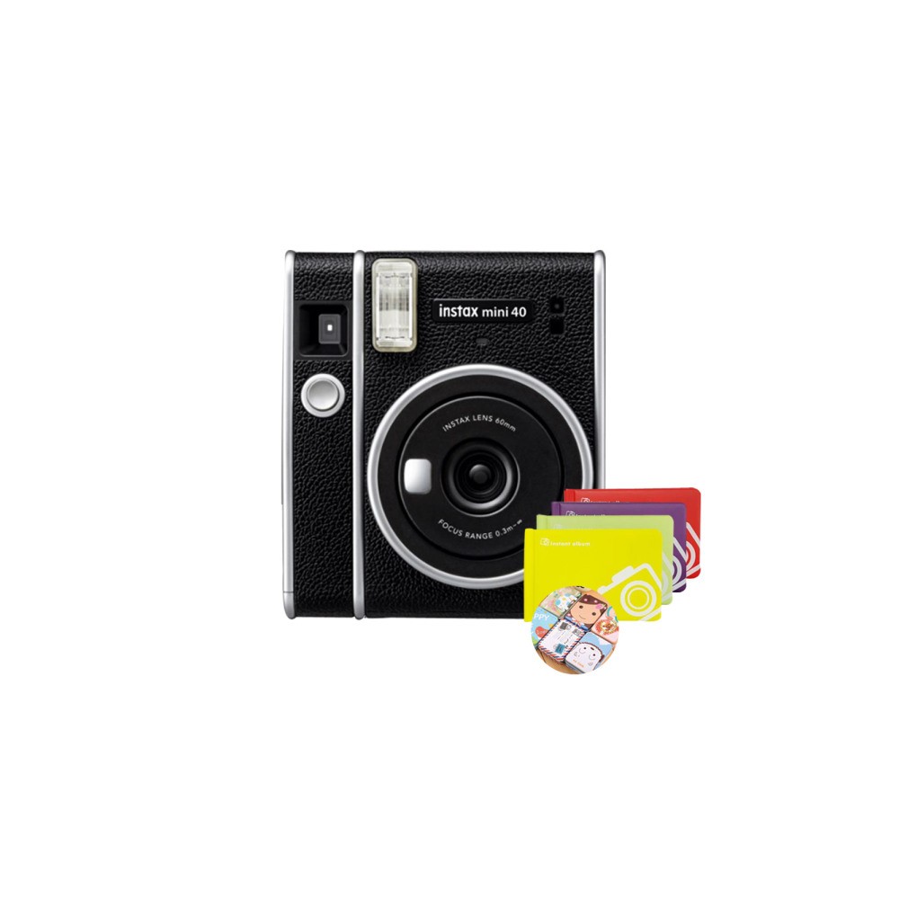 미니40/폴라로이드/즉석카메라 블랙/+ 2종선물(틴케이스)