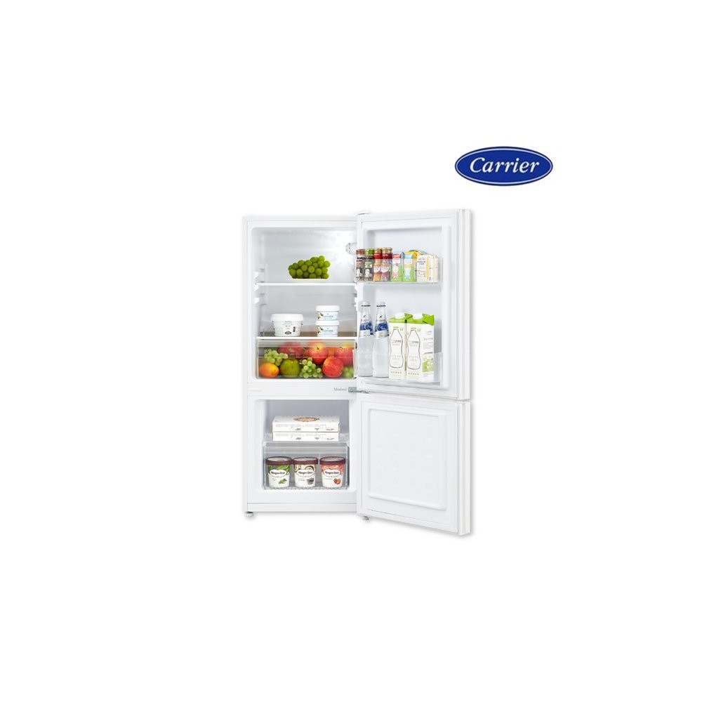 모드비 117L 화이트+베이지 파스텔 소형 콤비냉장고 MRDC117ESM1방문설치