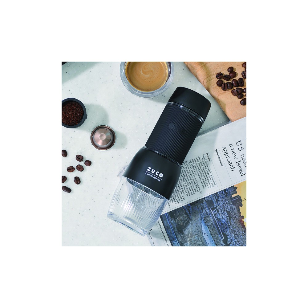 2in1 휴대용 캠핑용 에스프레소머신 ZCC