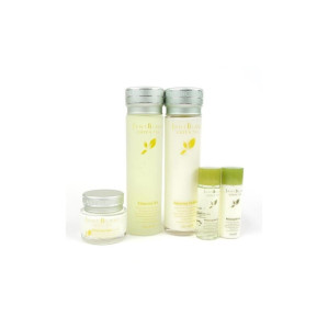 쟝블랑 그린티 밸런싱 여성 3종세트/화장품세트/에센스/스킨/세럼/크림/스킨로션세트/화장품기초세트/여성