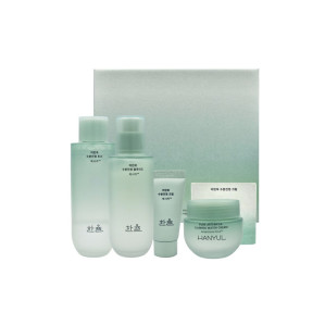 한율 어린쑥 수분진정 3종 여자기초화장품