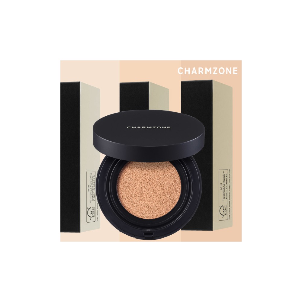 쿠폰/사은품/ 참존) 비건콜라겐 밀착쿠션 택1 + 미스트 증정 00라이트베이지/01내추럴베이지/02샌드베이지