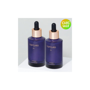 쿠폰/사은품/참존) 탑클래스 리프팅 콜라겐 앰플 50ML X2개 거미줄단백질 고농축앰플 + 추가 클렌징밤 1개