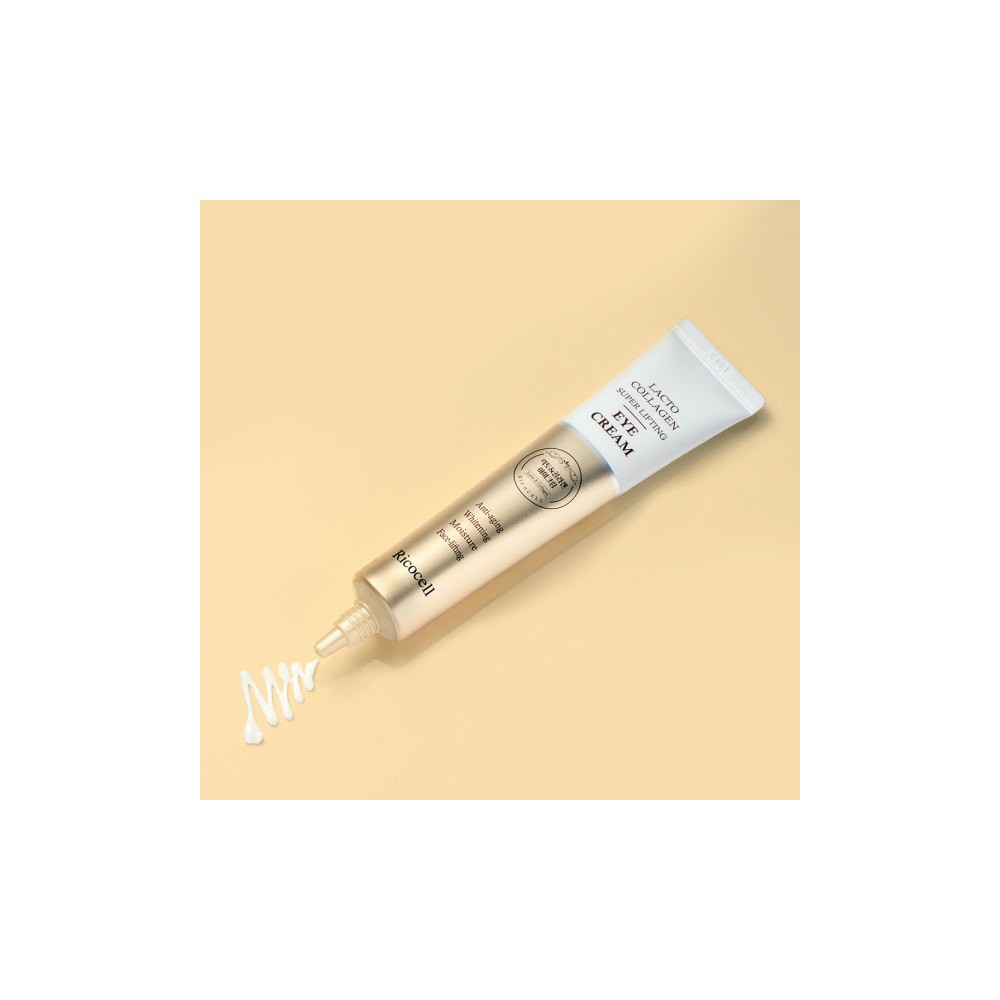 (최종가 13520원)락토 콜라겐 슈퍼 리프팅 아이크림 40ml 총3개 /임상시험 완료 주름개선 미백 영양 보습