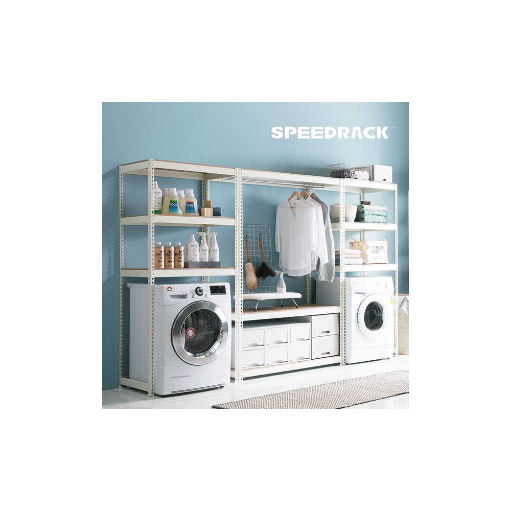 조립식 철제 앵글 수납 선반 랙 경량 베란다 수납장