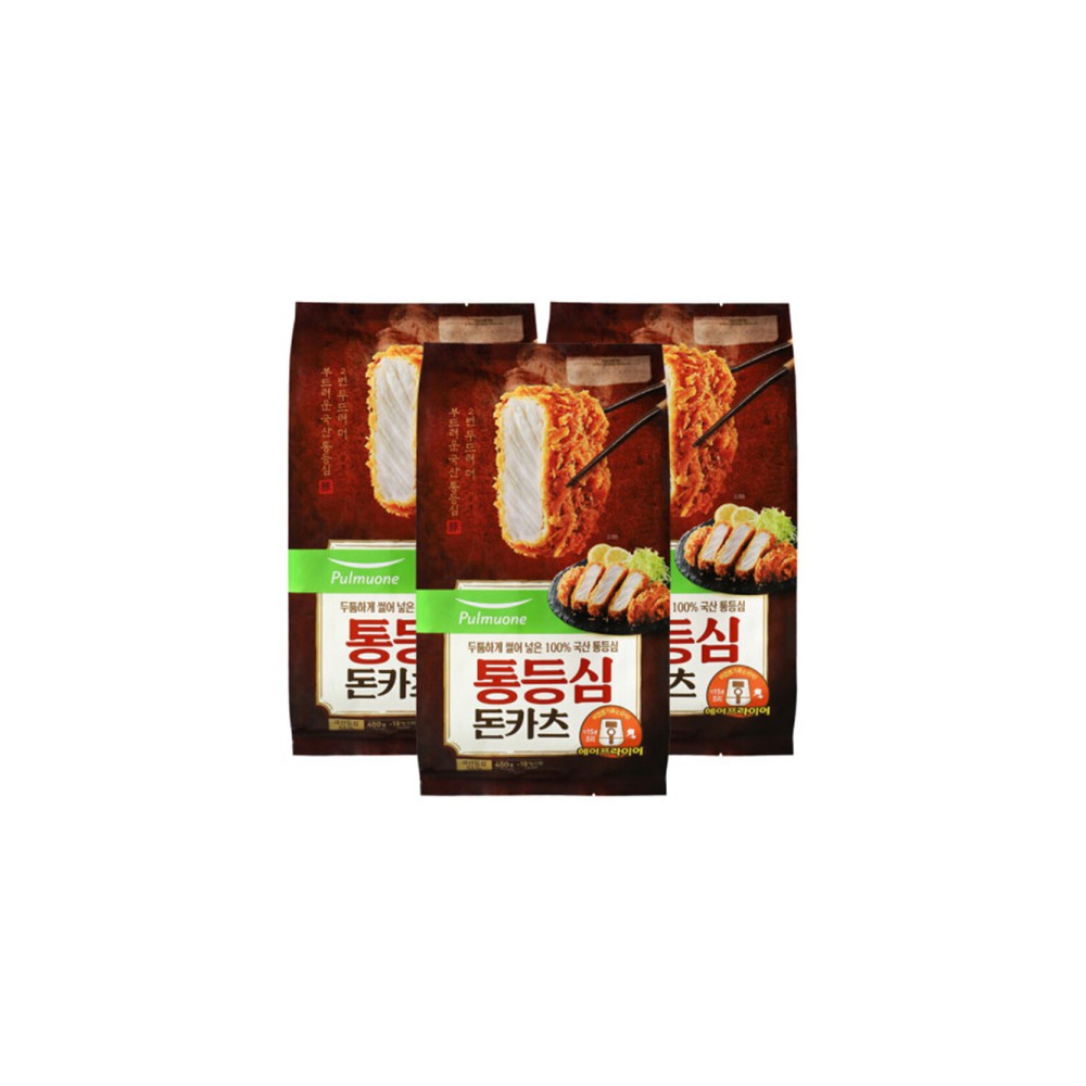 통등심 돈카츠 450g 3개