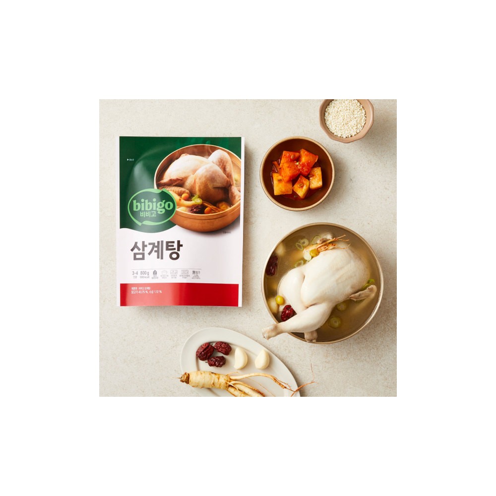 비비고 삼계탕 800g 3개