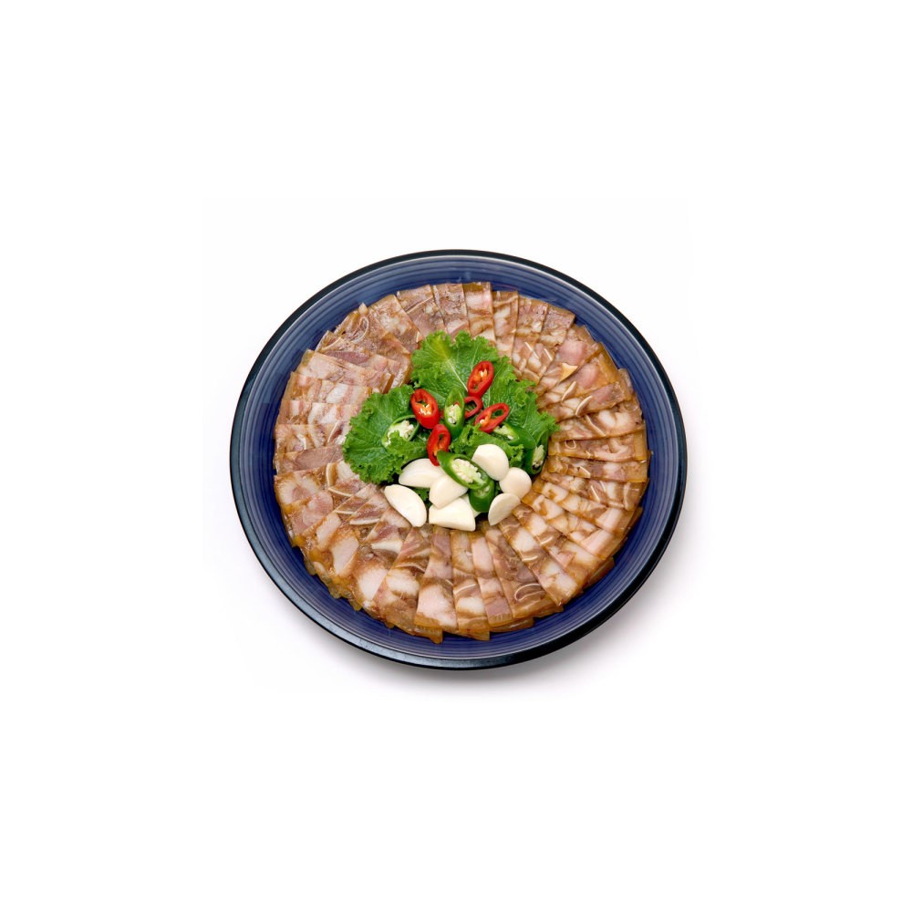 맛있는 옛날 돈편육250g (돼지머리 국산)슬라이스4팩총1kg+새우젓15g/2세트구매시편추가배송